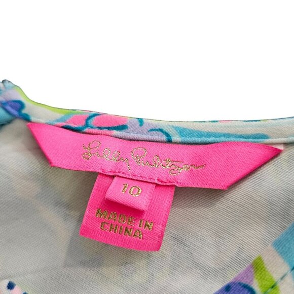 Lilly Pulitzer Kelby Stretch Shift Dress, Multi Colour, Resortwear, Vacation, 10 - Picture 4 of 9